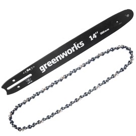 Greenworks 14-Inch Chainsaw Bar & Chain Combo 2904702
