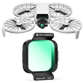 K&F Concept UV Filter for DJI Flip, MCUV Protection Filter, 28 Layer Multi-Coated HD Optical Glass UV Filter, Drone Camera Lens Accessories
