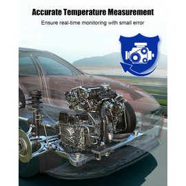 Engine Coolant Temperature Sensor Fit for Lexus 1994-2004 Toyota Geo 1993-2004 Prizm 1993-1997 with Connector Wire Replace 83420-20040 83420-AA010 83420-16050 83420-05010