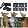 MOAMUN 42PCS Clip Speed Tactical Molle Strap Attachments For Backpack