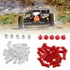50pcs RC Car Racing Road Barrier Plastic Portable 10pcs RC