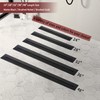 32 Inch Linear Shower Drain, Matte Black Shower Drain,Removable Grate,