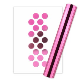 Briartw 4 Rolls Glimmer Hot Foil Roll Bundle for Crafts,Pink Heat Activated Foil for Glimmer Hot Foil System/Heat Foil Pen,5.9inx16.4ft Heat Transfer Foil Roll,Foil Transfer Sheets