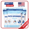 Scrubzz Disposable Rinse Free Bathing Sponges - Unscented, 75 Count