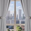 Meplait 2 Pack Curtain Holdbacks, Coin Lantern Curtain Holdbacks Curtain
