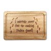 I Solemnly Swear That My Cooking Tastes Good Chopping Board