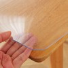 Frosted Clear Table Protector 48 x 48 Inch, 1.5mm Thick