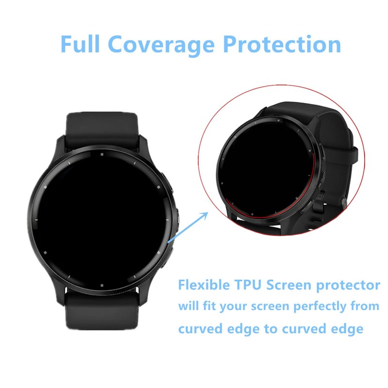 Aemus Compatible for Garmin Venu 3 Screen Protector (4 Pack)