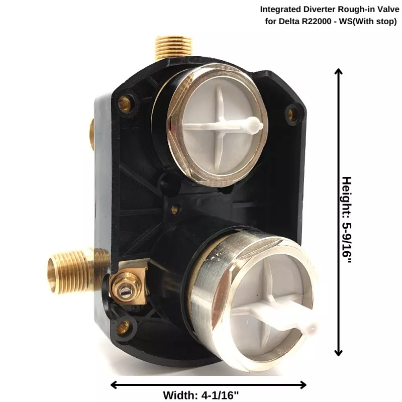 RGNY Integrated Diverter Rough in Valve for Delta R22000 -