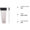 10Pcs Durable and Useful 11.5 cm Fine Point Metal Biros