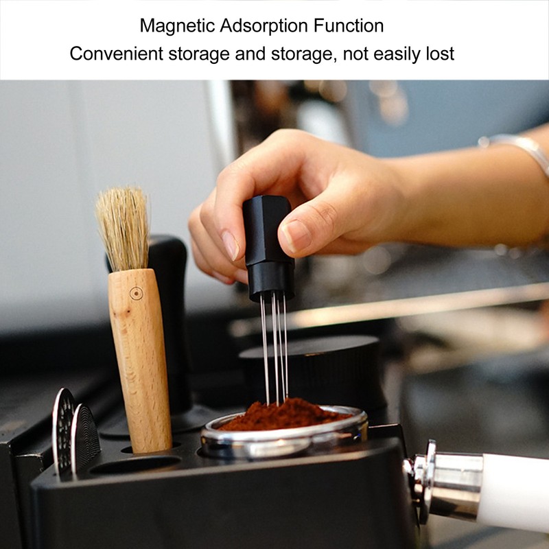 Coffee Distribution Tool Magnetic Absorption Needle Type Coffee Stirrer Distributor