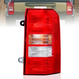 Boine Right Side Tail Light Compatible With 2008-2017 Jeep Patriot Rear Light Brake Lamps Replace 5160364AG - Bulb Included (Right Passenger Side)