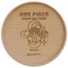 One Piece Nami 1255554 Straw Hat Crew Wooden Coaster Approx.