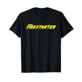 Firestarter | Brush in Yellow 1900's song Music T-Shirt
