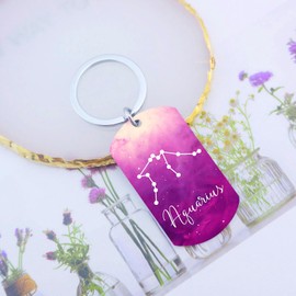 OEHEDOU Aquarius Gifts For Women Men Astrology Gifts For Women February Birthday Gifts For Women Birthday Gifts For Aquarius Women Men Adults Girls Boys Aquarius Gifts For Birthday Zodiac Gifts