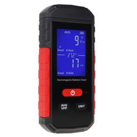 EMF Electromagnetic Radiation Detector EMF Meter Temperature Tester with Sound and Light Alarm for Ghost Hunting EMF Radiation Detection