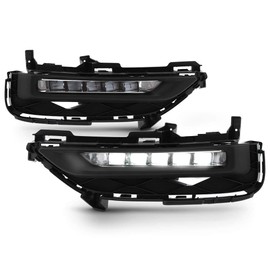 ACANII - For 2016-2017 Honda Accord 9.5 Gen 2dr Coupe OE Style LED Bumper Fog Lights Lamps Assembly Driver & Passenger