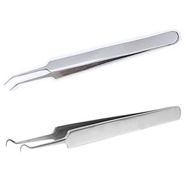 Glamza Blackhead Remover with Curved and Straight Edge (Pack of 2)