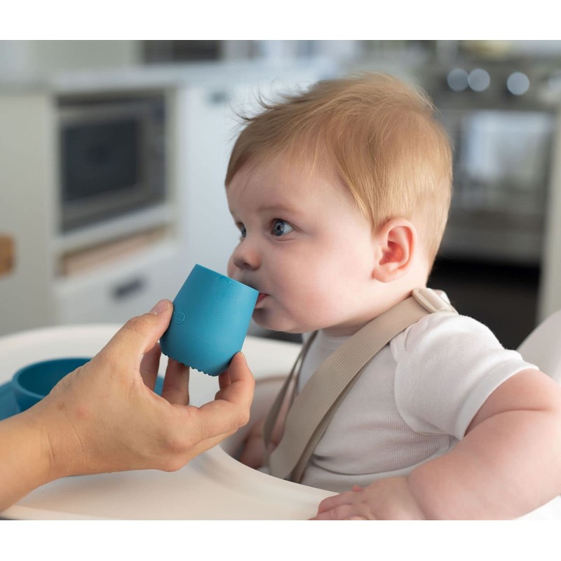 Vaso Entrenador 6 Meses para Bebé EZPZ Mini Copa, Naranja