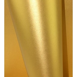 A4 Coloured Paper 80gsm Arts Craft Sheets Bright Pastel Neon Colours Suitable for Laser Inkjet & Copier Printers 100 Sheets (Metallic Gold)