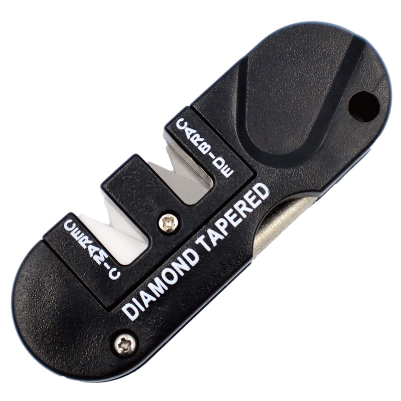 KM Global 3-in-1 Portable Compact Sharpener, Japanese Instruction Manual Included