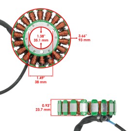 Celox Stator for Suzuki DR-Z250 DRZ250 2001 2002 2003 2004 2005 2006 2007 Magneto