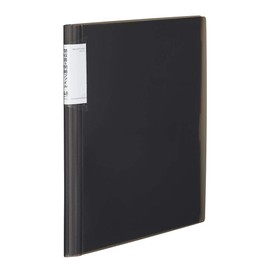 Kokuyo La-NVR520D File, Receipt/Detail, Fixed, A4, 48 Pockets, Black