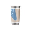 Water Waves and Beach Minimalist Design Stainless Steel Insulated Tumbler