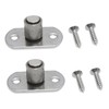 Meuey Lyot Sliding Door Roller, Stainless Steel, Silver, 2PCS, MET-88434
