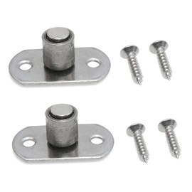 Meuey Lyot Sliding Door Roller, Stainless Steel, Silver, 2PCS, MET-88434