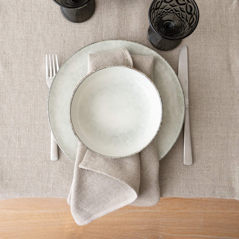 LinenMe Natural soft Runner, linen, 50 x 140 cm