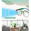 Hubeye 3 Packs Reading Glasses for Women Blue Light Blocking