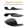 4/4 Violin Accessory Parts Set Ebony with Tailpiece Chin Rest