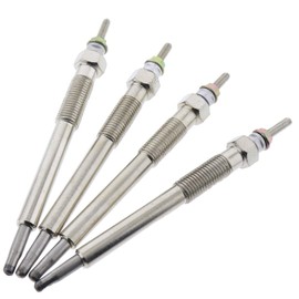 FridayParts 4 Pcs Glow Plugs 6684850 for Bobcat S130 S150 S160 S175 S185 S205 S510 S530 T110 T140 T180 T190