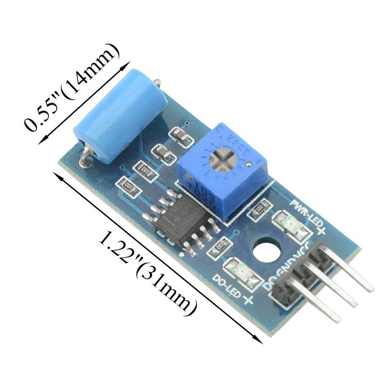 Youmile 5pcs Vibration Sensor Module SW-420 Motion Alarm Switch Detector