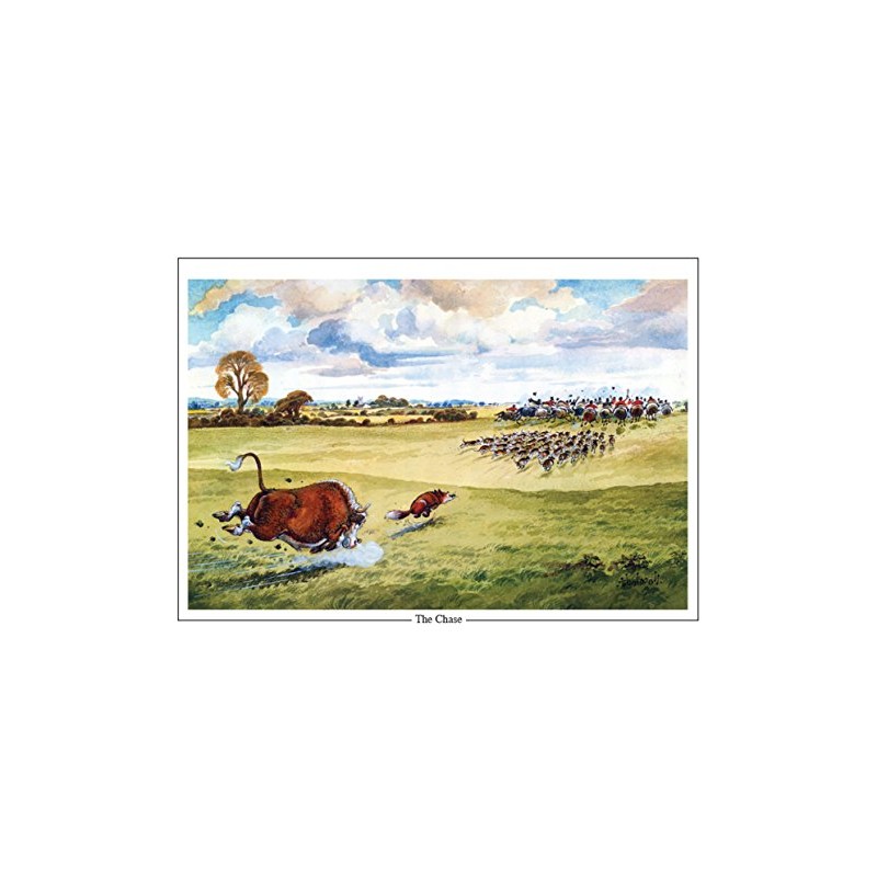 Thelwell The Chase by Norman A5 Fox Hunting Greeting Card