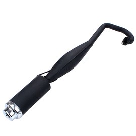 Mini Motorcycle 47cc 49cc 2 Stroke Rocket Car Engine Pocket Bike Mini Quad Exhaust Pipe Muffler with Expansion Chamber