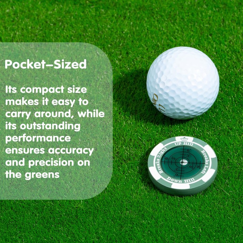 SlopeMaster ProGreen Reader - Golf Ball Marker with High Precision