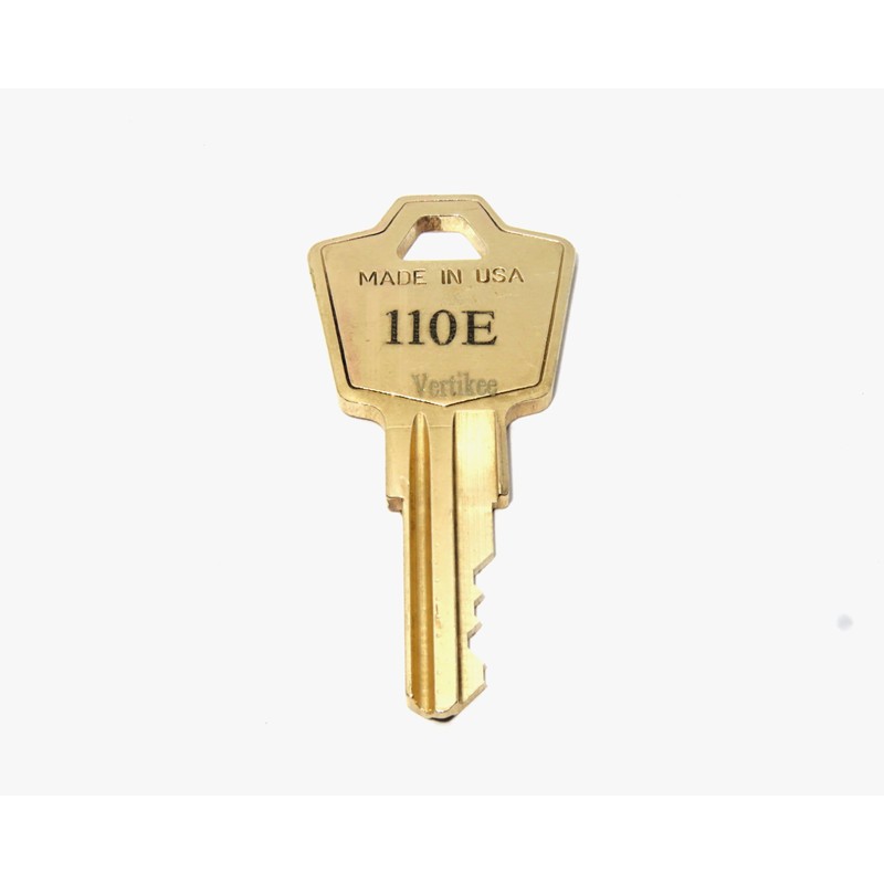 HON 110E File Cabinet Replacement Keys Dark Engraved Vertikee(TM)