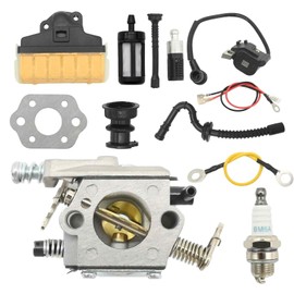 laffoonparts 1123-120-1651 Carburetor Kit, Replacement for Stihl Models 021 023 025 MS210 MS230 MS250 Chainsaw, Replaces WT286 WT-215 WAL-BRO 1123 120 0605