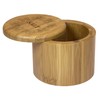 Totally Bamboo Salt Cellar Bamboo Storage Box with Magnetic Swivel