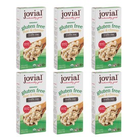Jovial Organic Gluten Free Truffle Mac and Cheese - Whole Grain Pasta, Organic Pasta, Truffle Macaroni and Cheese, Gluten Free, Award Winning Taste, Made in Italy - 6 Oz (Pack of 6)