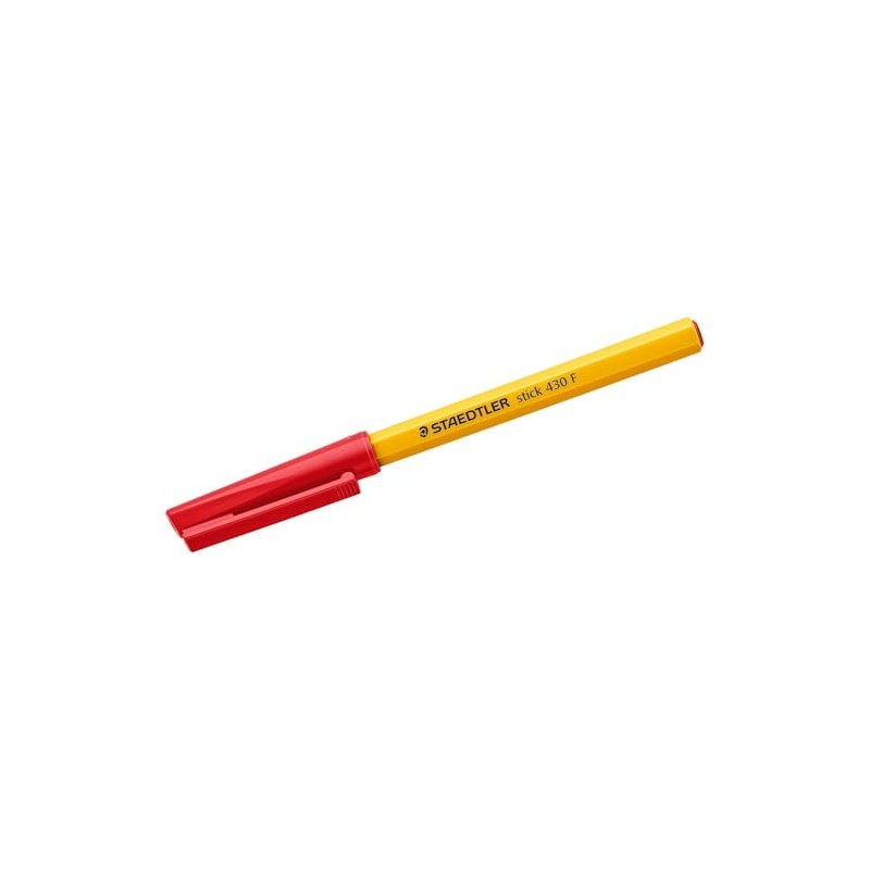 STAEDTLER - Stick 430 - Ballpoint Pen Fine Red