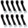 Short Tie Down Straps with Clamping Lock Lashing Strap Bicycle