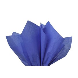 Sapphire Blue Bulk Tissue Paper 15 Inch x 20 Inch - 10 Sheets Premium Tissue Paper
