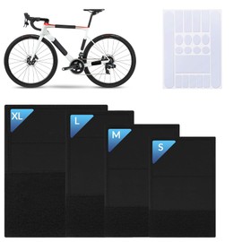 Ruikdly Bicycle Frame Protector, 4 Pieces, Frame Protection Bicycle Carrier, Transport Protection Bicycle, Carbon Frame Protector, for Bicycle, E Bike Accessories from Scratches