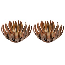 Safavieh Accessories Collection Large Lotus Pillar Candle Holder