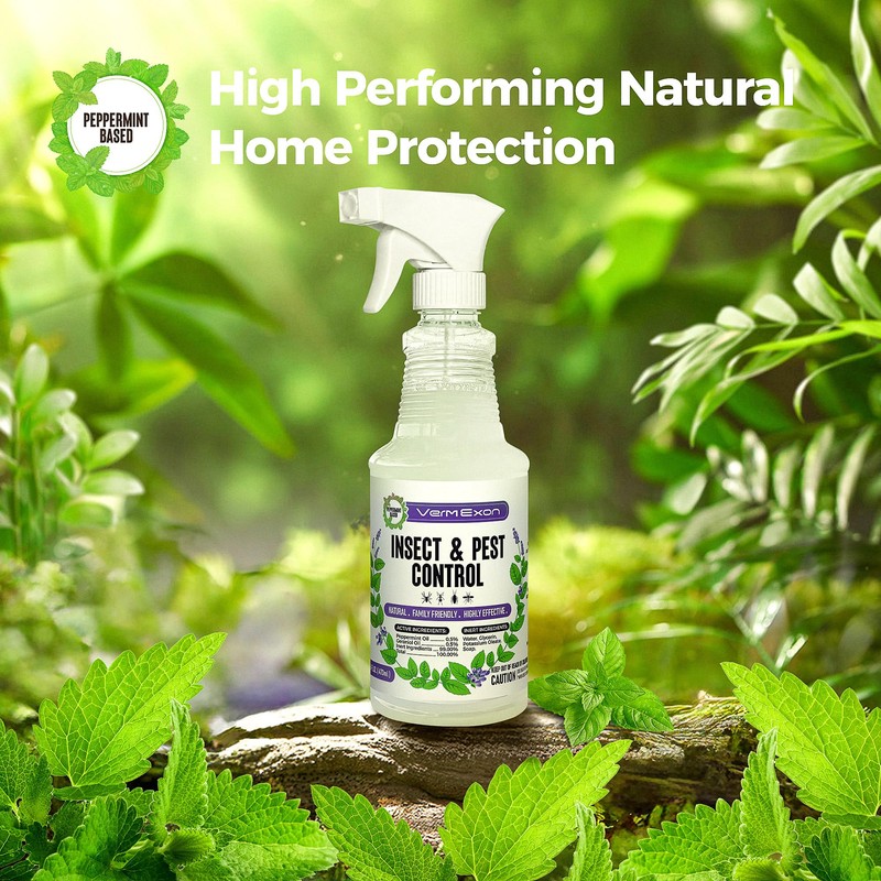 VermExon Peppermint Oil Insect & Pest Control Spray – 16oz