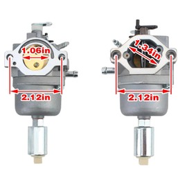 Kacarber D105 Carburetor For John Deere D110 D100 LA125 LA115 E110 Lawn Tractor w/ 17.5hp 19.5hp 21hp B&S Engine