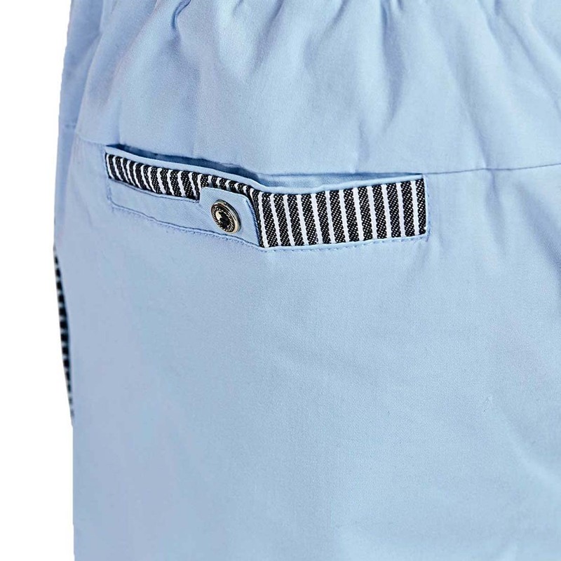 JustSun Men's Chino Shorts, Summer Bermudas, Cotton, with Drawstring -